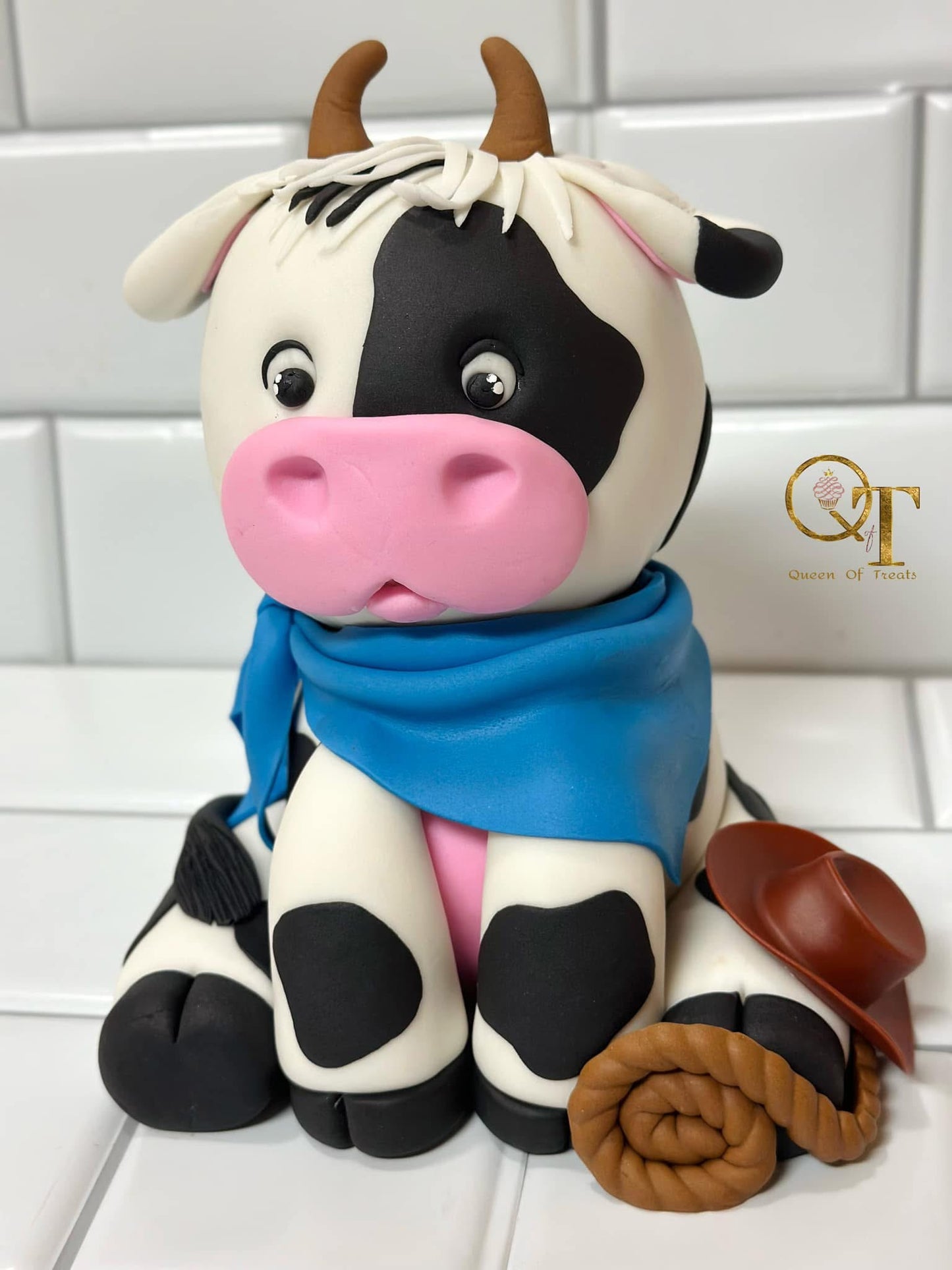 “COW” BOY APPLE & OREO SET