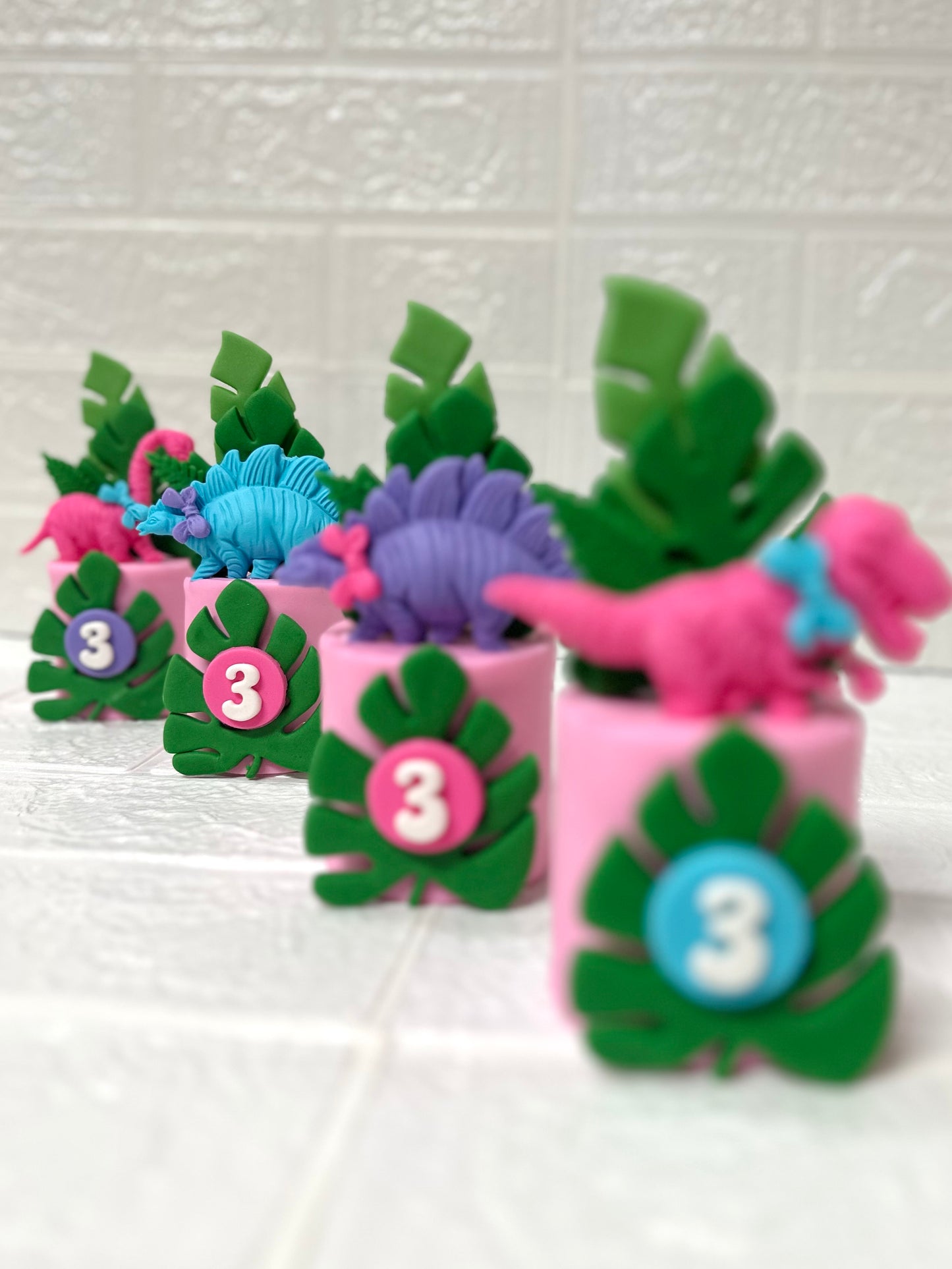 PINK DINOSAUR BUNDLE TUTORIAL (6 ITEMS)