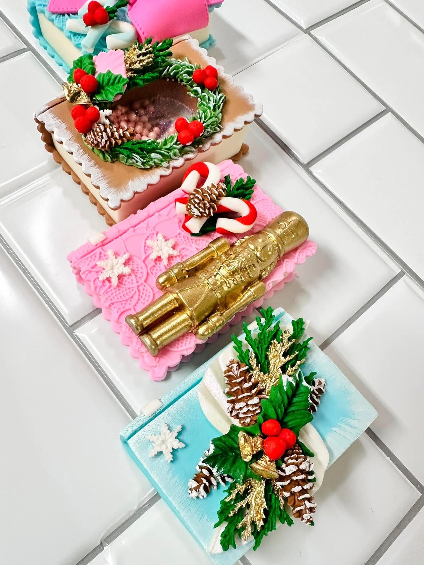 Gingerbread Holiday Rice Krispy Books Set