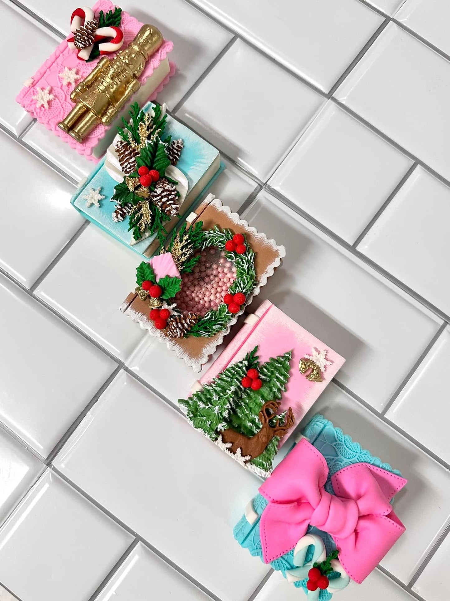Gingerbread Holiday Rice Krispy Books Set