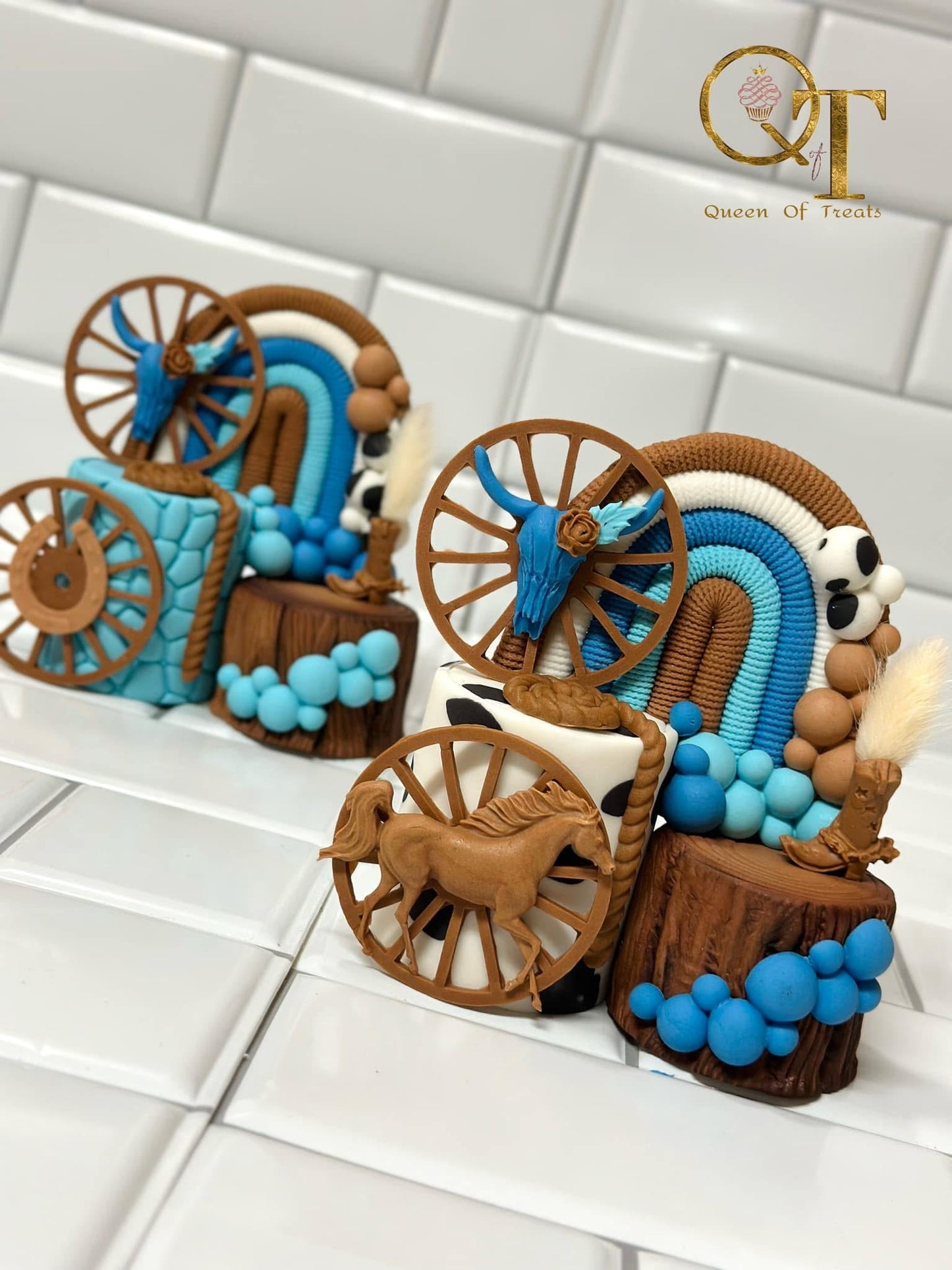 “COW” BOY APPLE & OREO SET