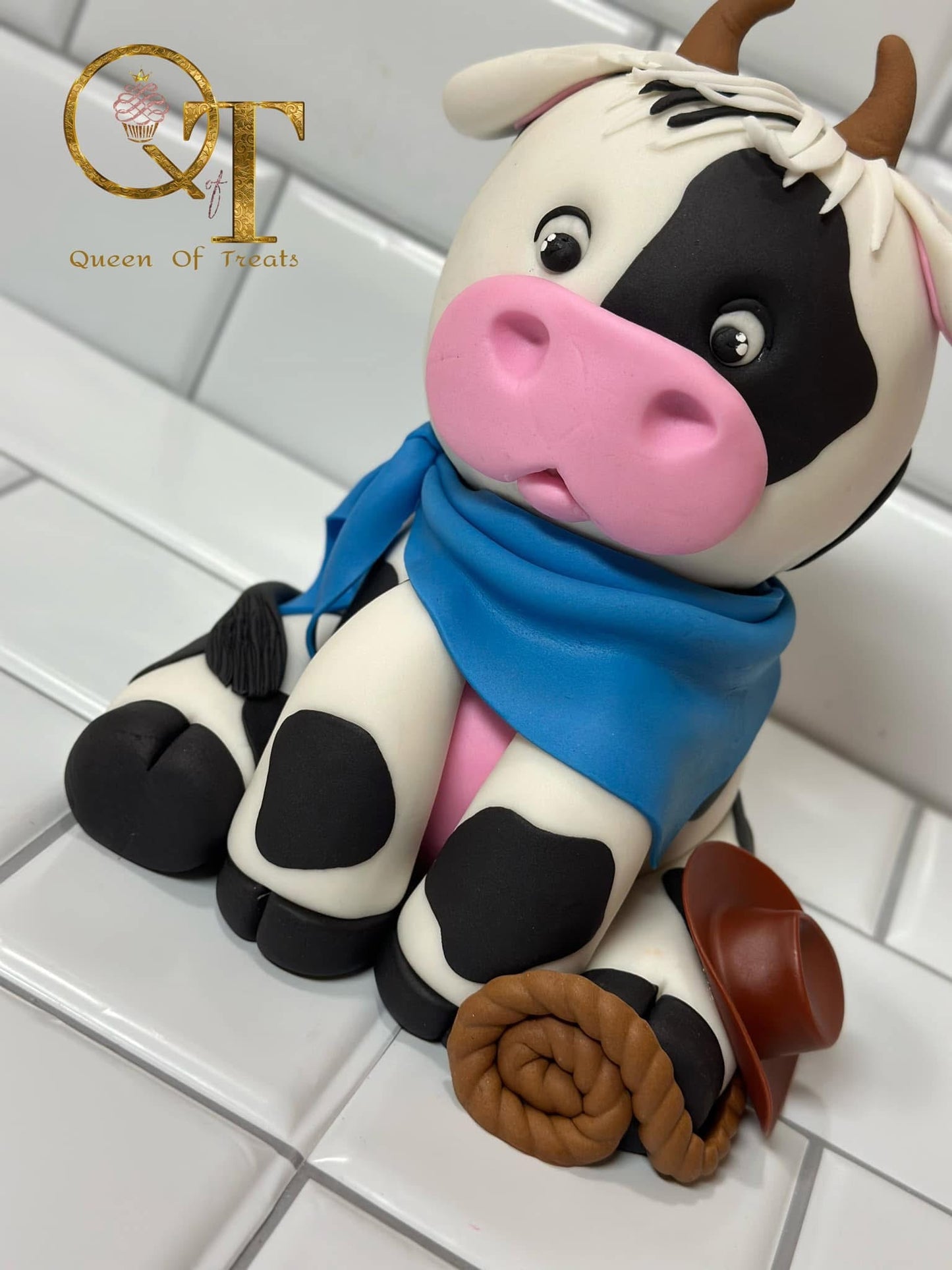 “COW” BOY APPLE & OREO SET