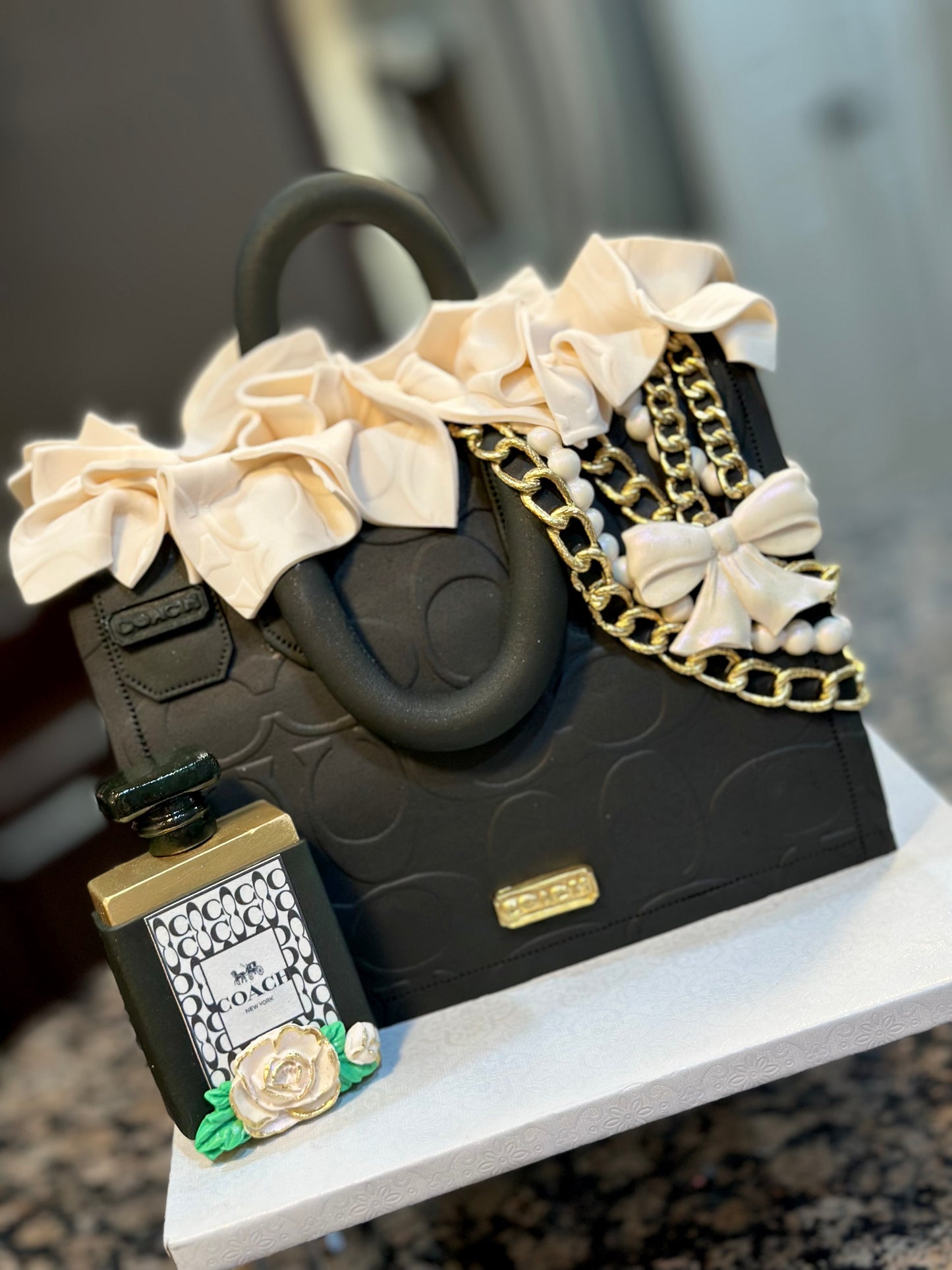 COACH INSPIRED APPLE BAG TUTORIAL