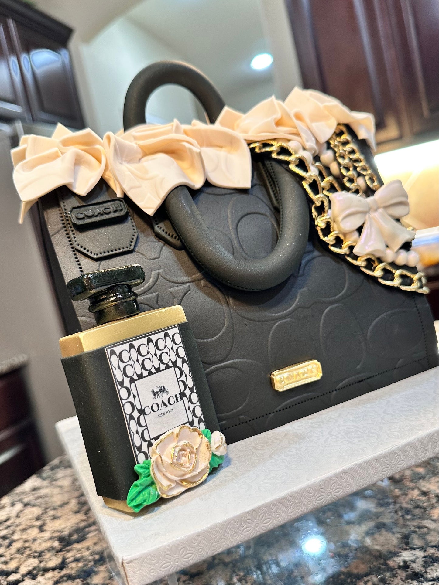 COACH INSPIRED APPLE BAG TUTORIAL