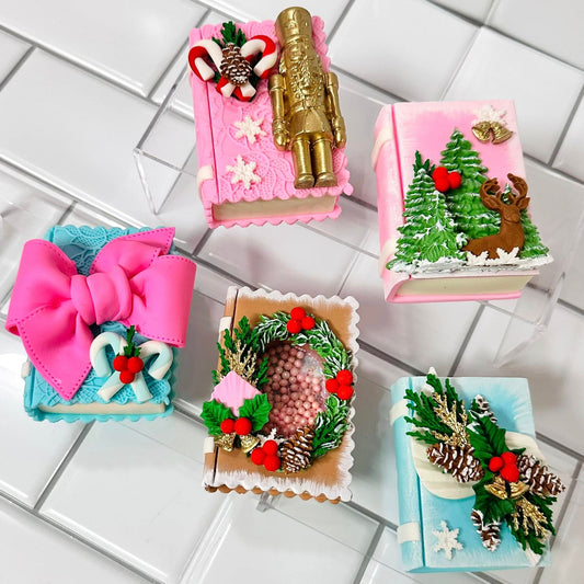 Gingerbread Holiday Rice Krispy Books Set