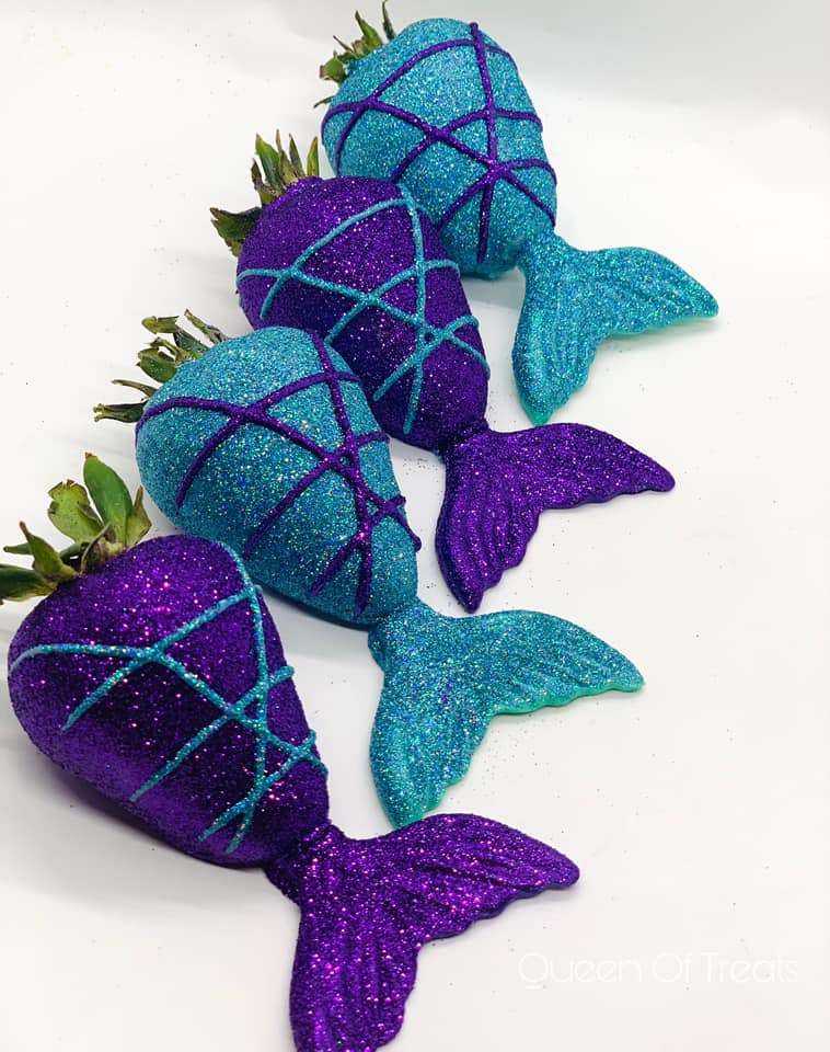 MERMAID TAIL STRAWBERRY TUTORIAL